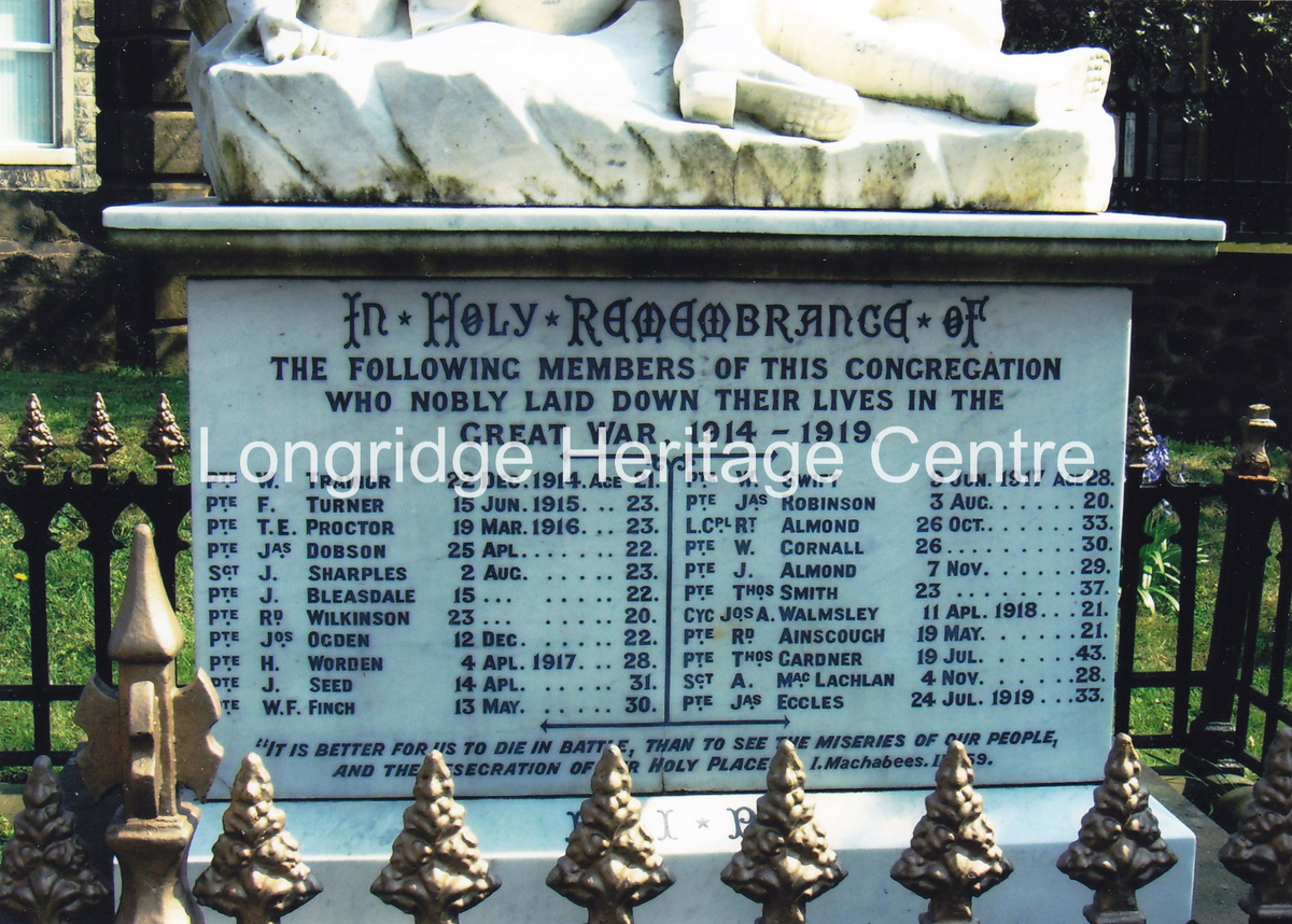 542A - St Wilfrids Church - War Memorial - 2008